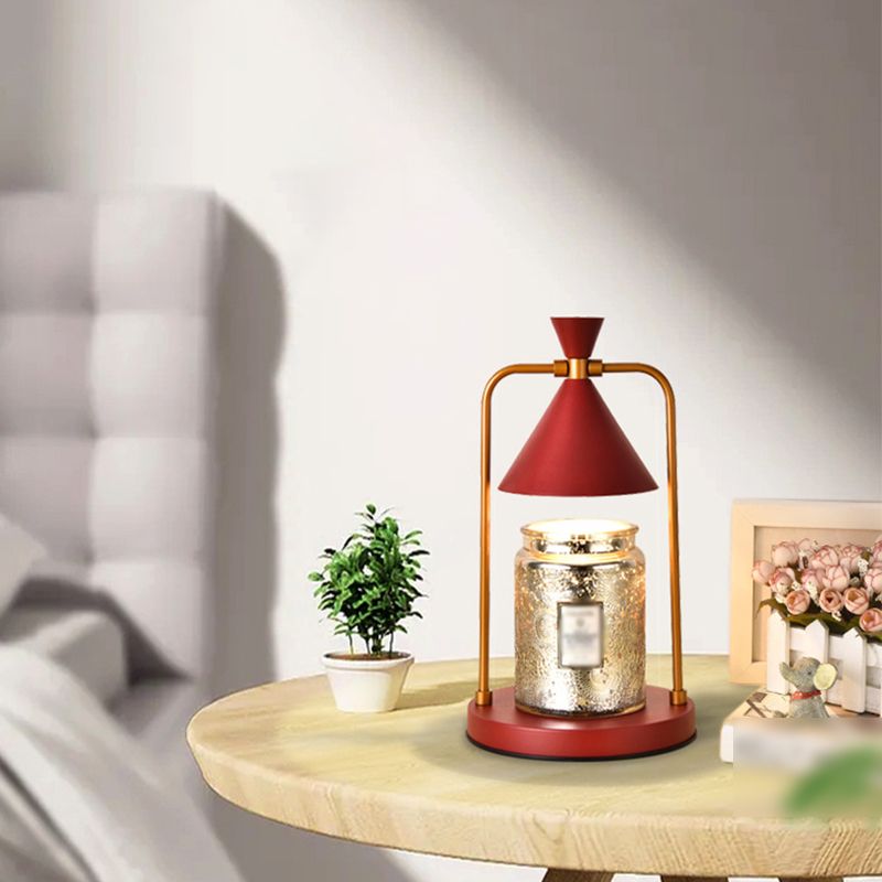 Nordic Style Tischlampe Hornform Bunte Tischlicht für Schlafzimmer (Kerze nicht enthalten)