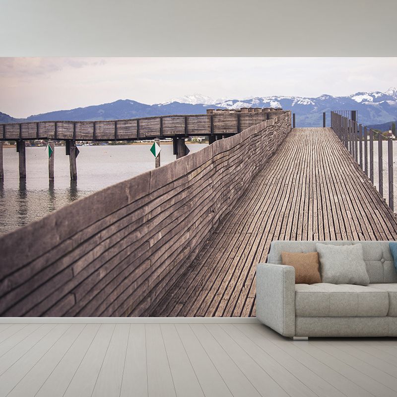 Space Extension Photography Mural Environment Friendly for Home Decor