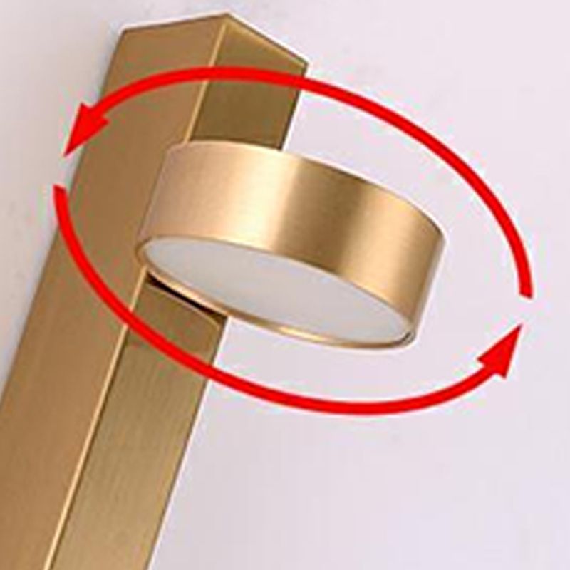 Runde Schatten Metall Wandleuchten moderner Stil 1- Lichtwandhalterlicht Licht