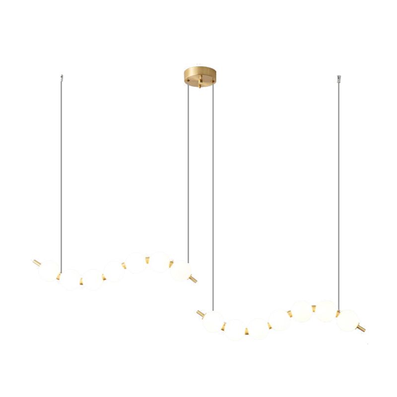 Contemporary Island Light Fixtures Molecule Hanging Lamp for Dining Room