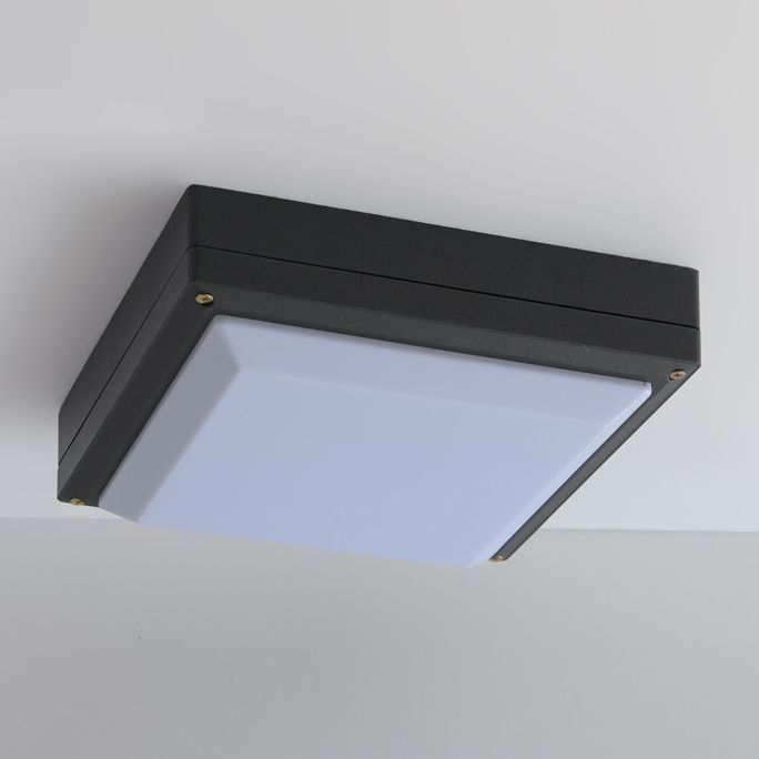 Luz LED de montaje empotrado, moderna, sencilla, resistente al agua, para balcón interior