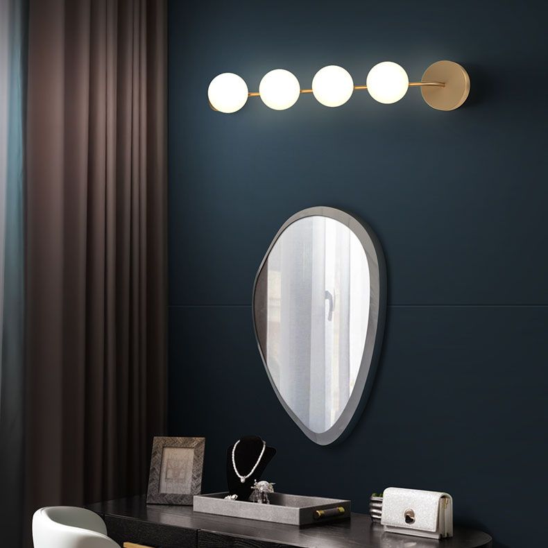 Contemporary Global Wall Mounted Light Metal Vanity Wall Lamps for Bathroom