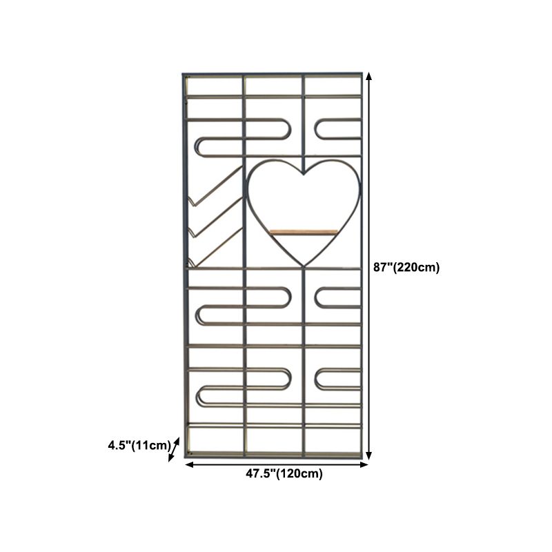 Industrial Floor Wine Rack Bottle Wine Rack Metal Bottle Holder in Black