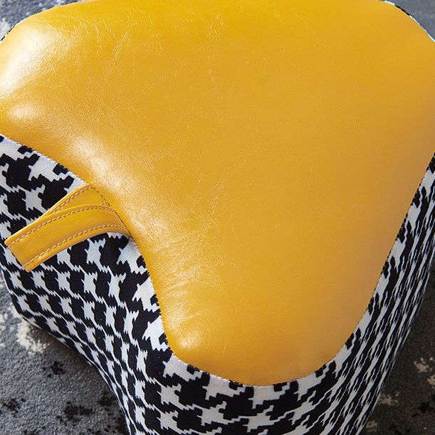 Fabric Standard Stool Modern Style Simple Household Foot Stool