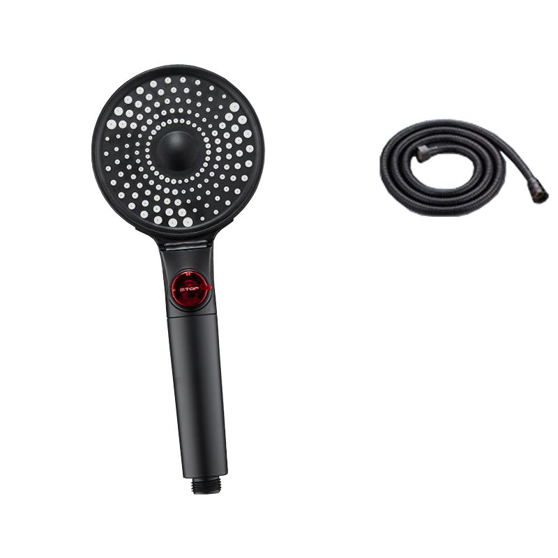 Modern Plastic Shower Head Adjustable Water Flow Handheld Shower Head