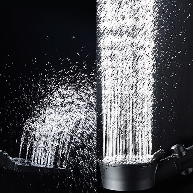 Plastic Handheld Shower Head Bathroom Adjustable Spray Pattern Shower Head