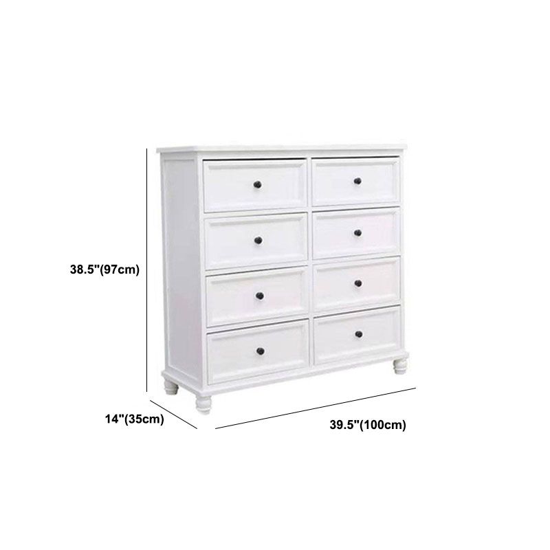 Contemporary Storage Chest Solid Wood Bedroom Storage Chest Dresser