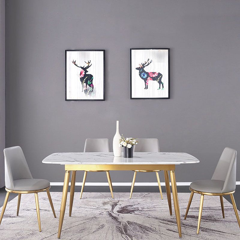 Industrial Parsons Chair Solid Back Kitchen Dining Side Chair