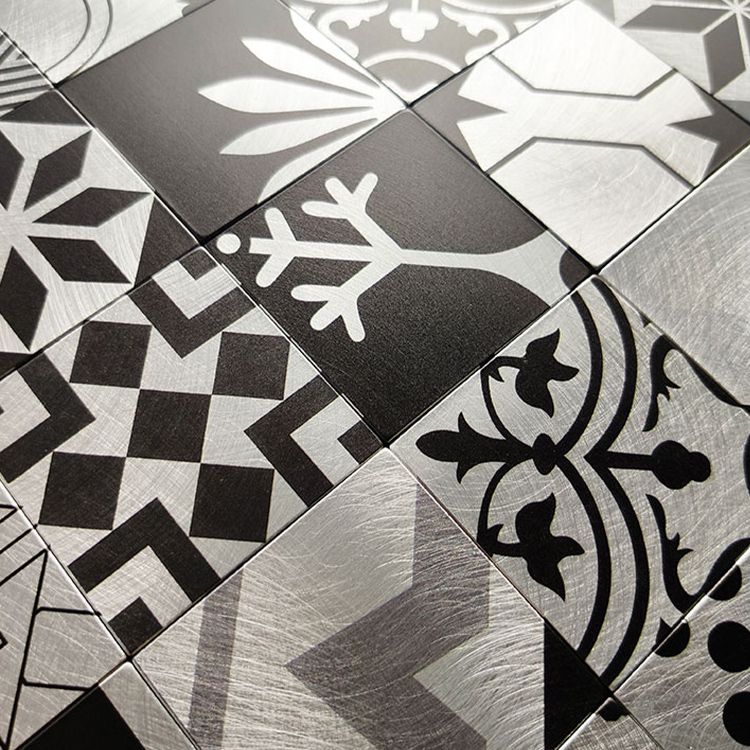 Modern Plastic Peel & Stick Waterproof Peel & Stick Subway Tile