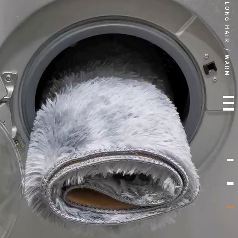 Multicolor Comfort Area Carpet Polyester Solid Indoor Rug Anti-Slip Backing Carpet for Living Room