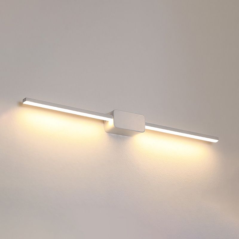 METAL SLIN SLIN VANITY LIGHT LIGHT MODERNO MODERNA 1 Idee di illuminazione da vanità leggeri