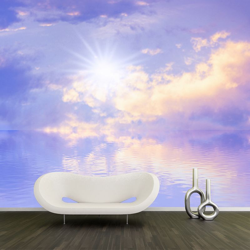 Colorful Sky Photography Stain Resistant Mural Wallpaper Indoor Wall Mural