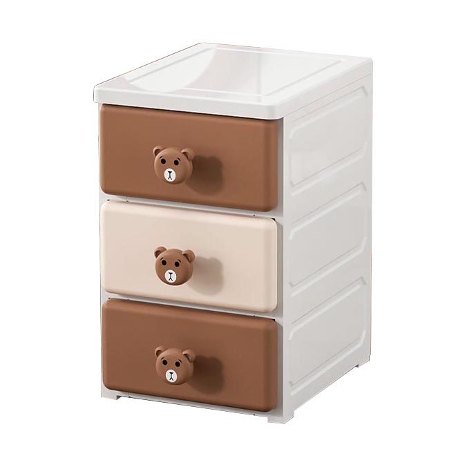 Contemporary Wardrobe Cabinet With Drawer Plastic Storage Cabinet