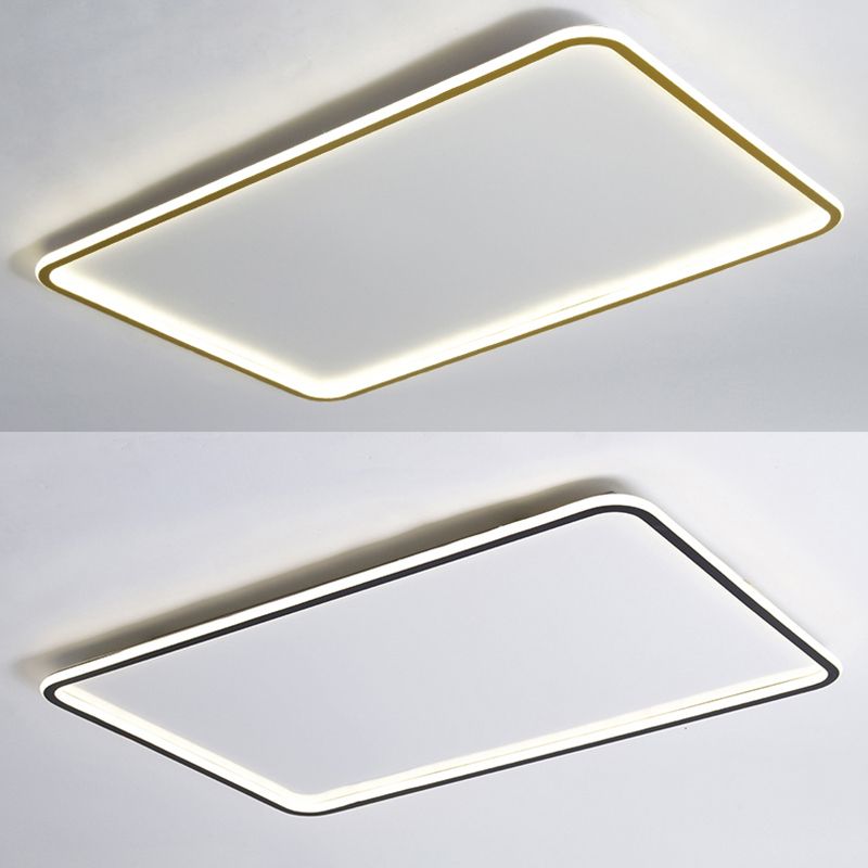 Plafondlamp in eenvoudige stijl, aluminium plafondlamp voor slaapkamer, woonkamer