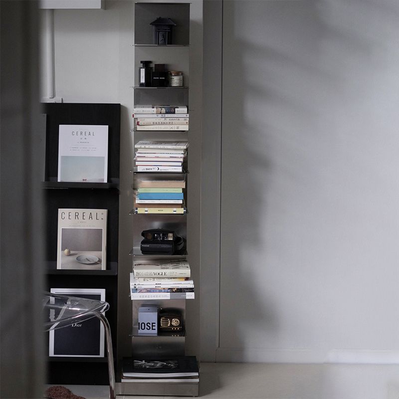 Geometric Bookshelf Modern Style Metal Bookcase for Home Office