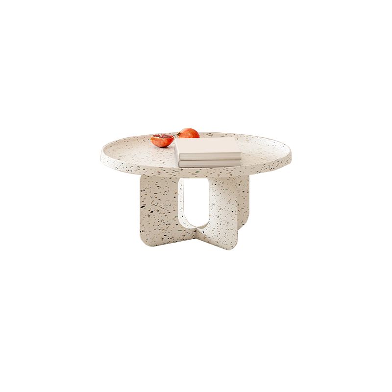 Abstract Coffee Table Modern Metal Tray Top Coffee Cocktail Table