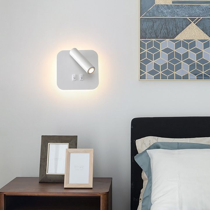 LED moderna luz de pared de la pared Luz de luz simple al lado de la luz de la sala de estudio de la luz Light