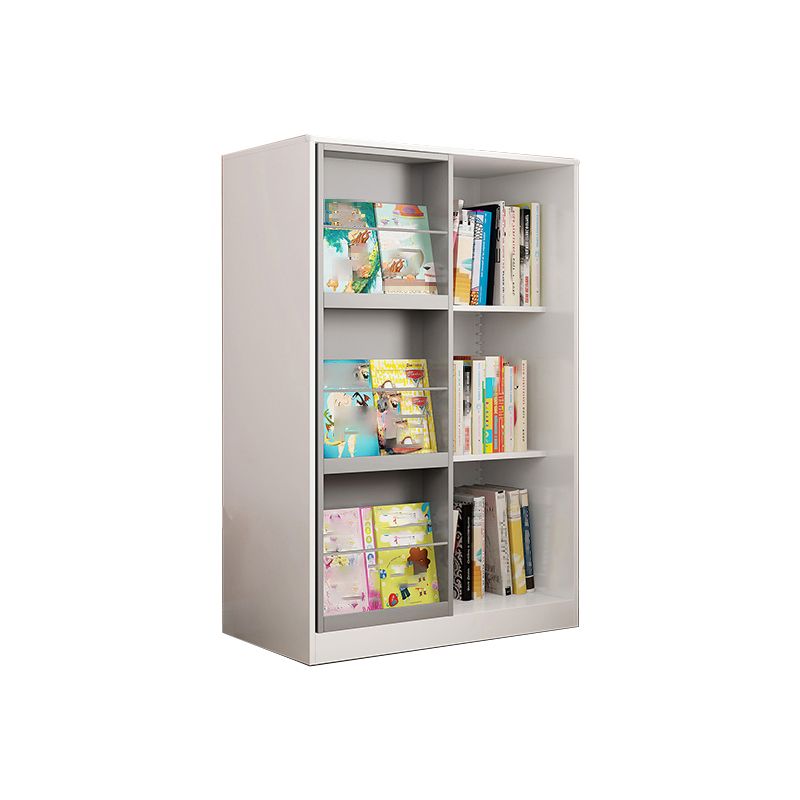 Engineered Wood Standard Bookshelf Contemporary Closed Back Bookcase