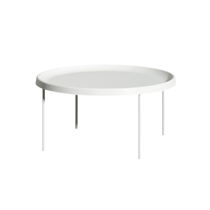 Mid-Century Modern Tray Top Coffee Table 4 Legs Iron Cocktail Table