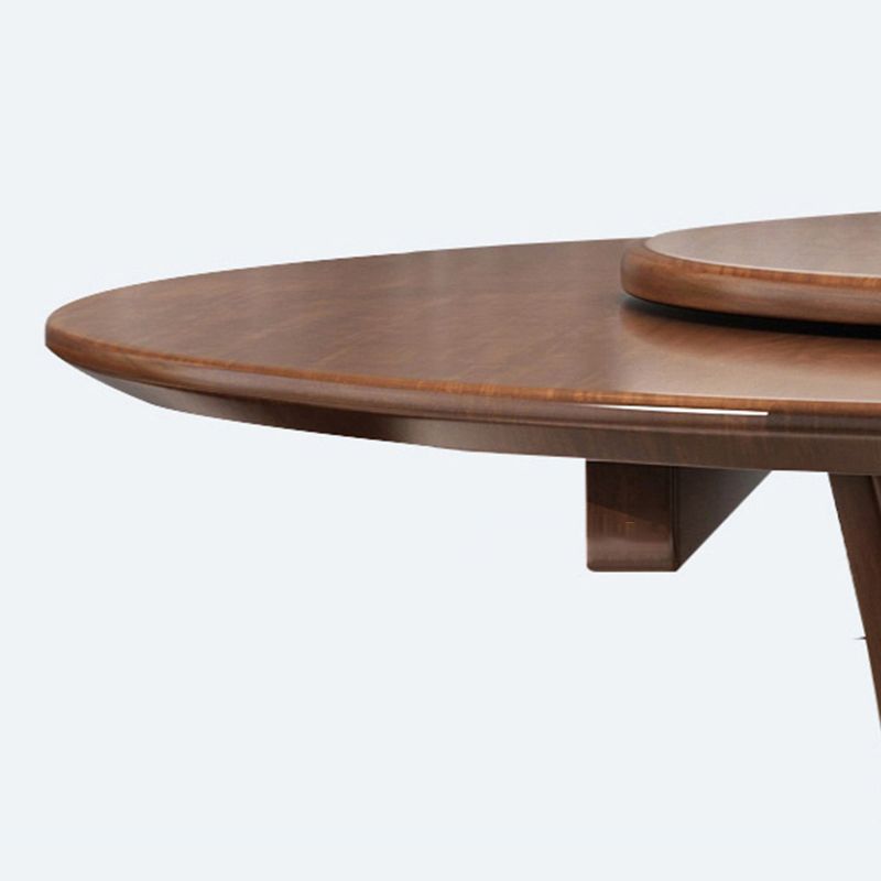 Dining Room Kitchen Dinner Table Round Solid Wood Dining Table