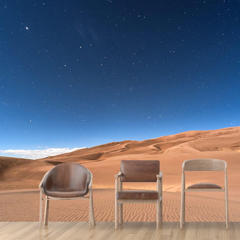 Environment Friendly Resistant Mural Wallpaper Desert Living Room Wall Mural