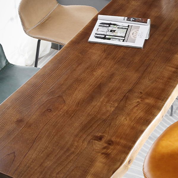 1/2/3/5Pieces Modern Rectangle Pub Table Set Wooden Counter Table with Acrylic Stools