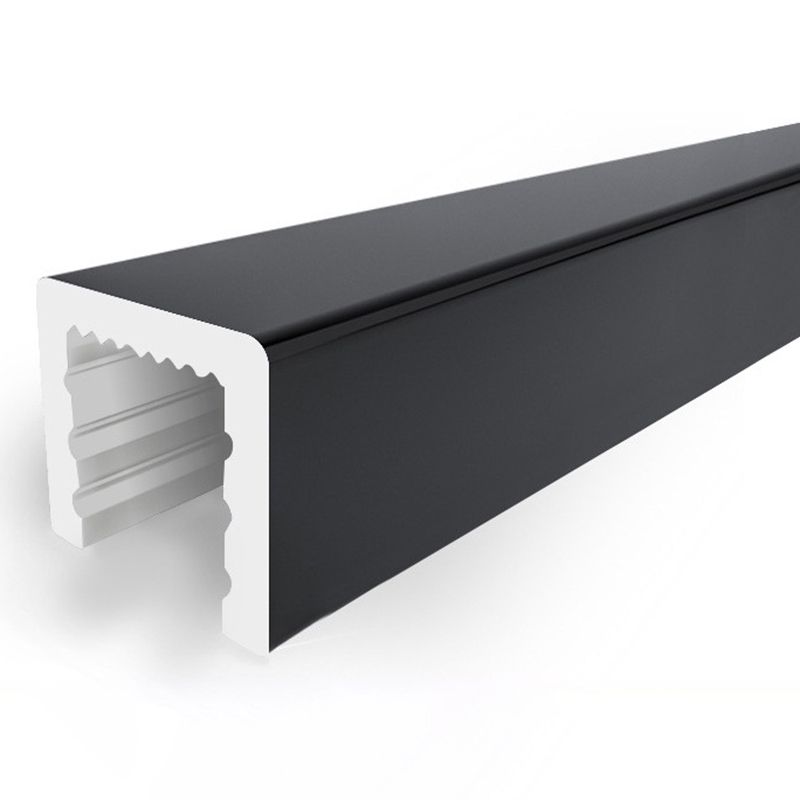 Tempered Frame Shower Doors Black Transparent Shower Bath Door