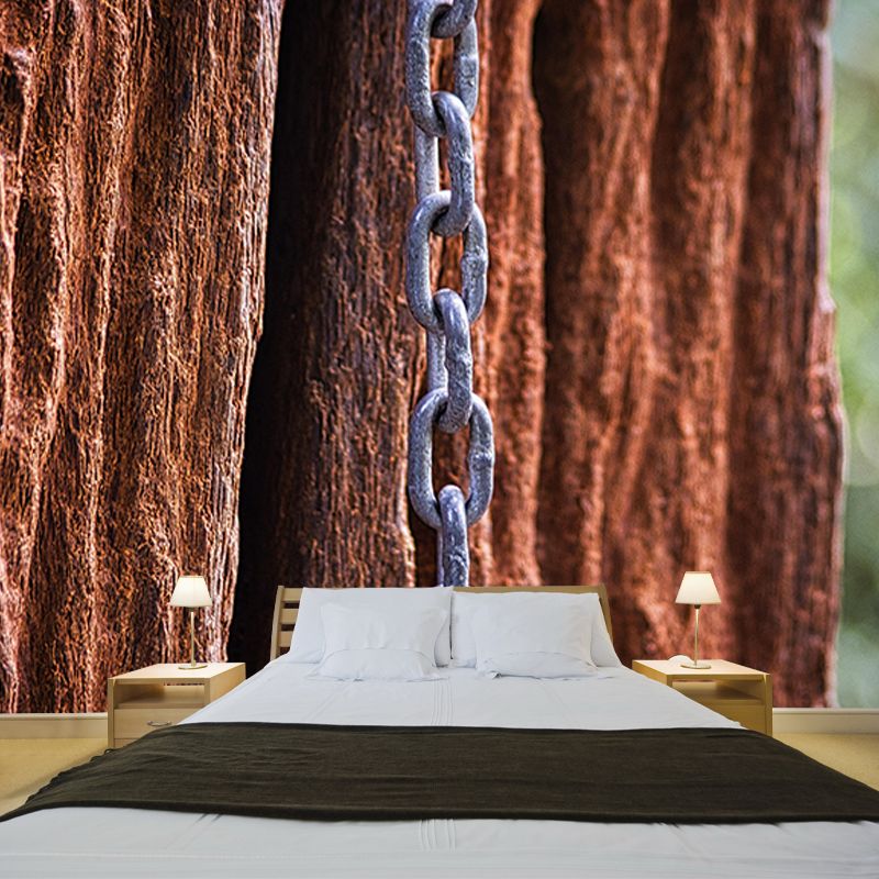 Fancy Mural Environment Friendly Decorative Mural Industrial Style Metal Mural Wallpaper