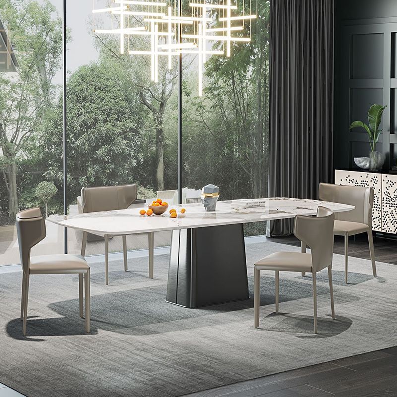 Designer Style 1/3/4/5 Pieces Dining Sets Sintered Stone Dining Table Set