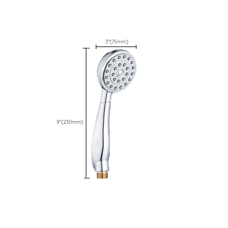 Contemporary Brass Round Hand Shower Water Filtration Showerhead