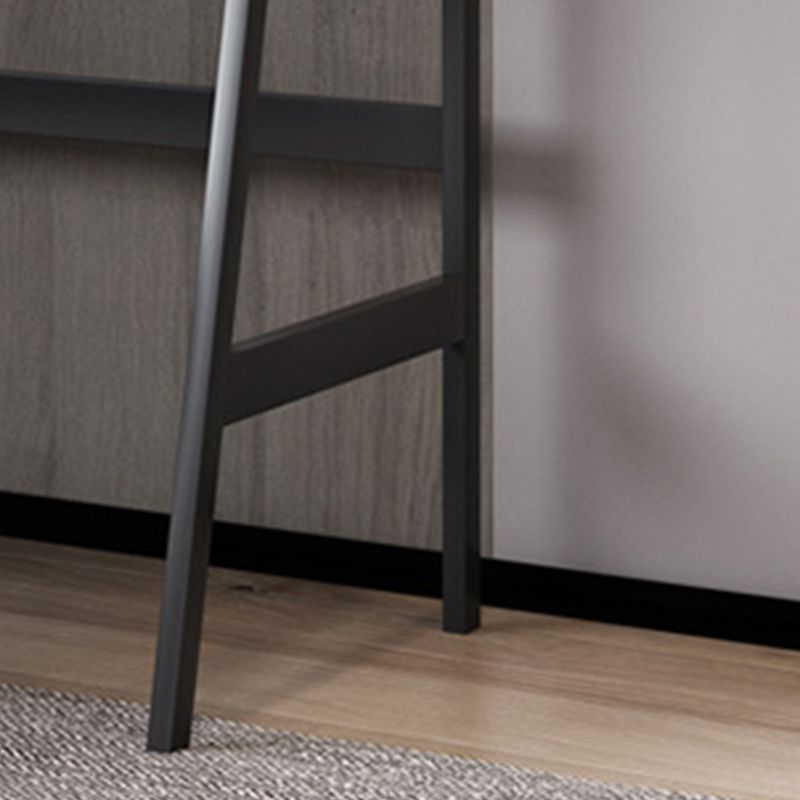 Modern 34.6" Height 2 Drawers Mirrored Makeup Table Desk Vanity