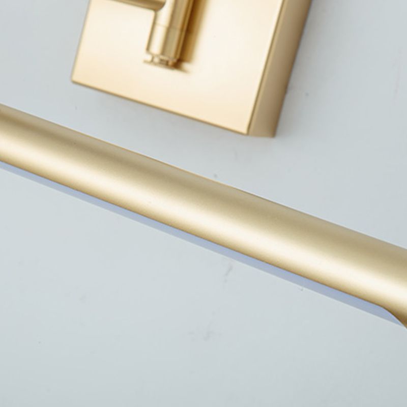 Postmodern Metal Vanity Light Led Strip Adjustable Mirror Front Lighting Fixture