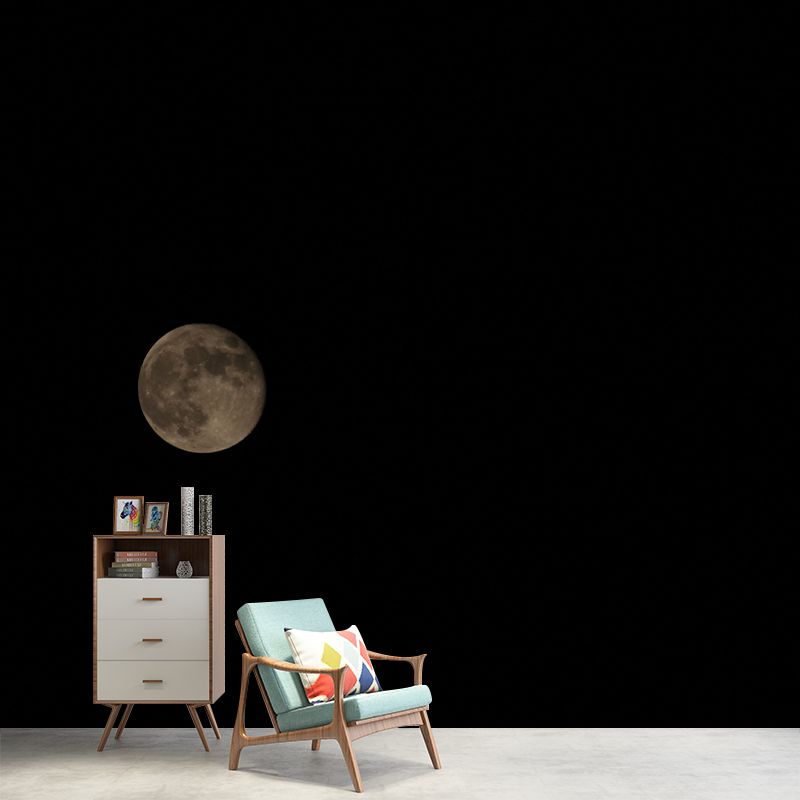 Modern Outer Space Mural Stain Resistant Wall Art for Living Room Sitting Room