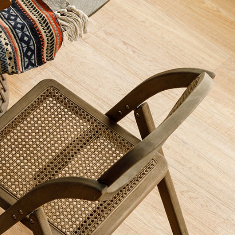 Solid Wood Side Chair Modern Folding Dining Chair for Living Room