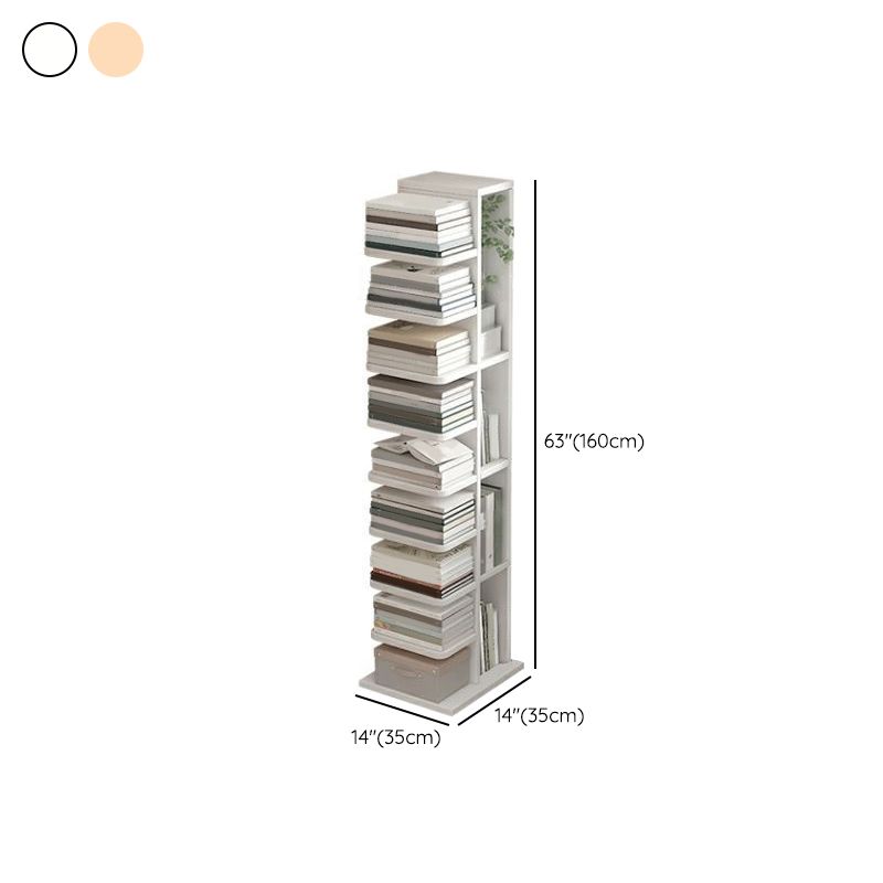 13" Wide Contemporary Shelf Closed Back Shelves Included Bookcase