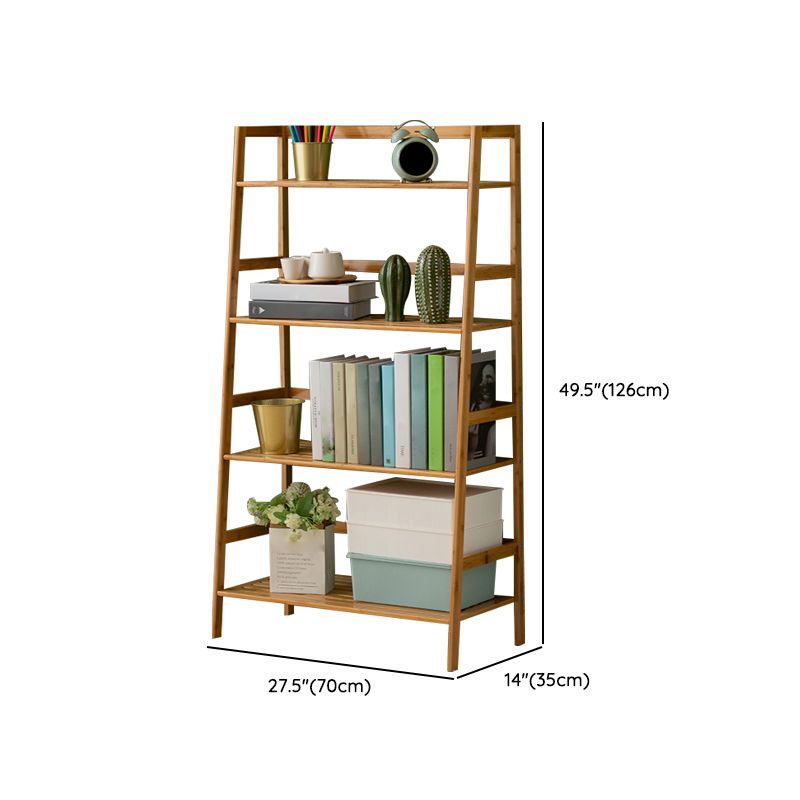 Industrial Closed Back Standard Kids Bookcase Wood Bookshelf