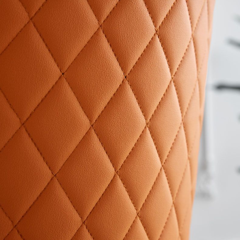 Hedendaagse stijl Parsons Dining zijstoelen gestoffeerde armloze eetkamerstoelen