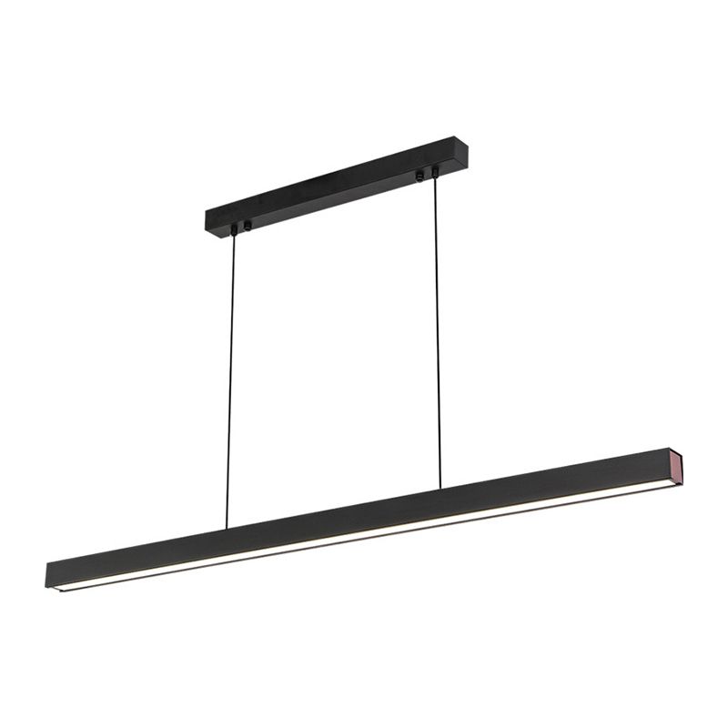 Linear Island Pendant Lights Modern Lighting Chandelier Metal 1 Light Island Lights