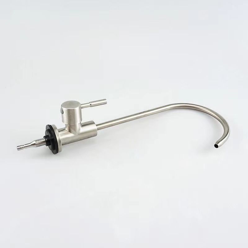 Modern 1-Handle Faucet with Water Dispenser 1-Hole Standard Kitchen Faucet