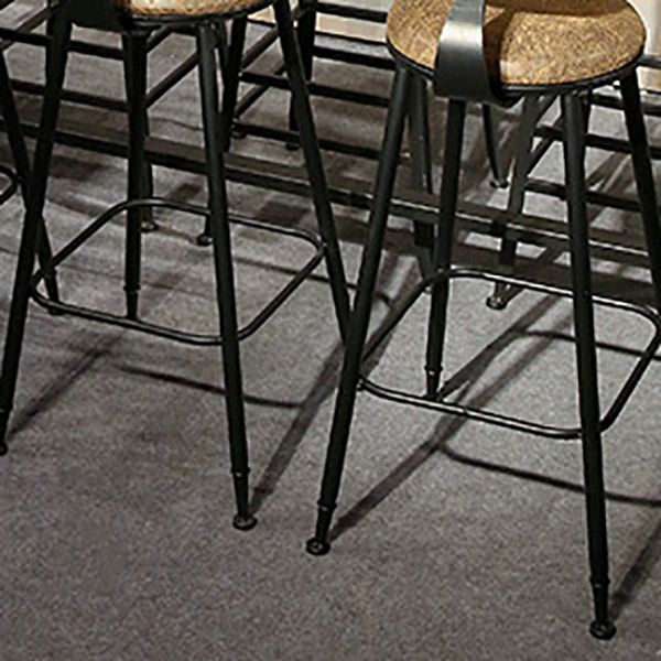 Contemporary Style Metal Bar-stool PU Leather Counter Bar Stool for Kitchen