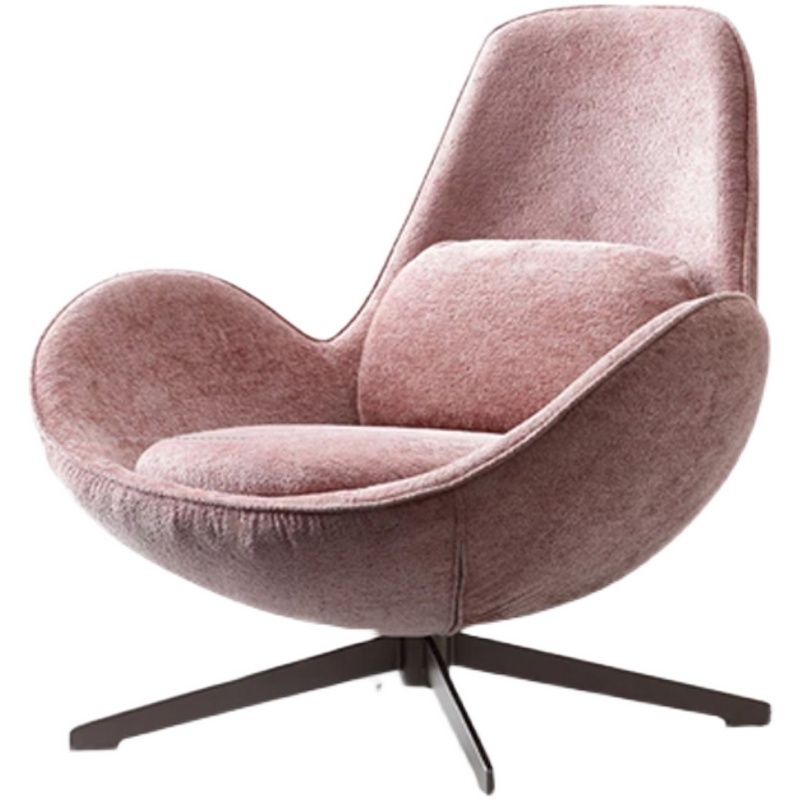 33.85" Wide Arm Chair Flared Arms Accent Chair with 4-Star Leg