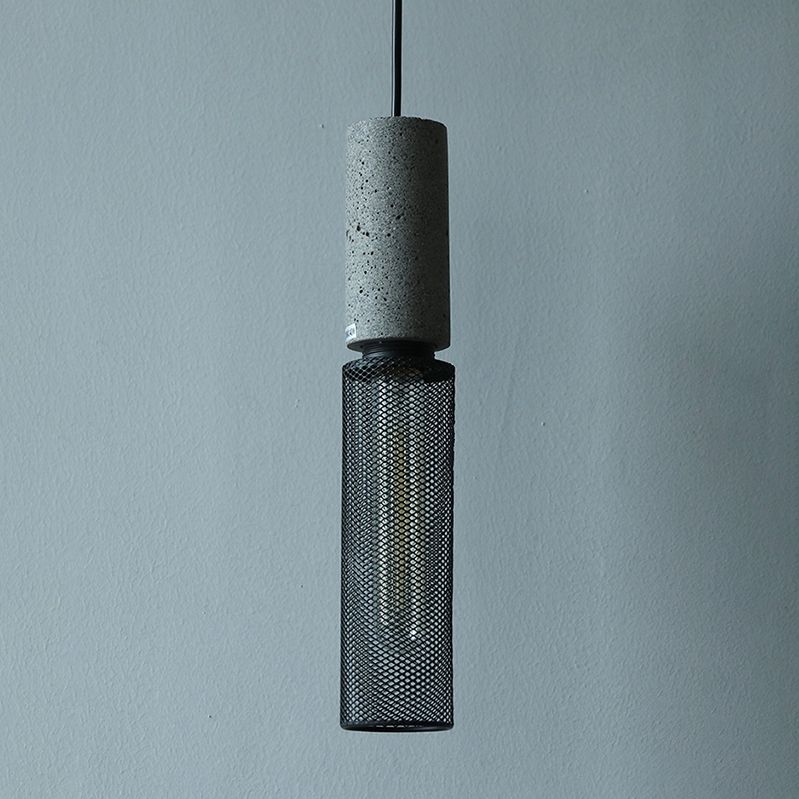 Geometric Shade Hanging Lighting Industrial Style Metal Light Pendant Lamp for Shop