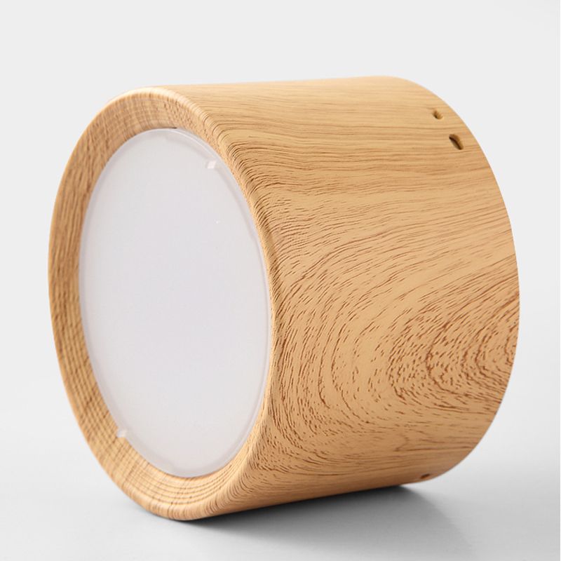 Acrylic Cylindrical LED Ceiling Light in Modern Concise Style Aluminium Flush Mount for Cloakroom