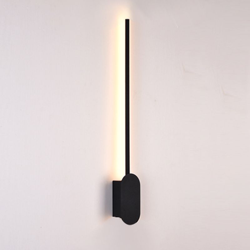 Modern Style Linear Shape Wall Sconce Metal Wall Lighting for Bedroom