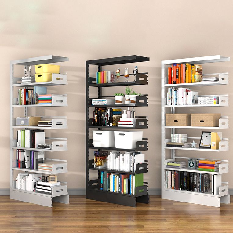 Urban Open Back Shelf Bookcase Standard Steel Bookshelf for Study Room