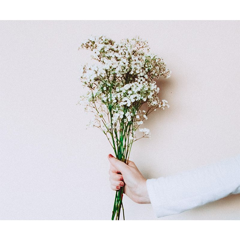 Environment Friendly Flower Murals Living Room Wall Murals Wallpaper