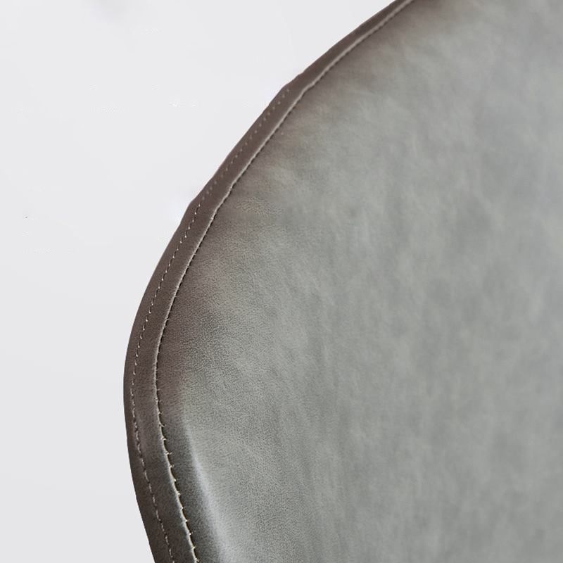 Chaise latéral de salle à manger contemporaine en métal