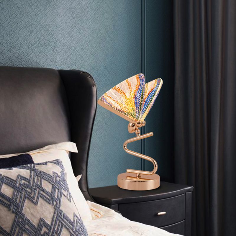 Postmodern Eye Caring Table Lamp Minimalist LED Night Stand Light for Sitting Room