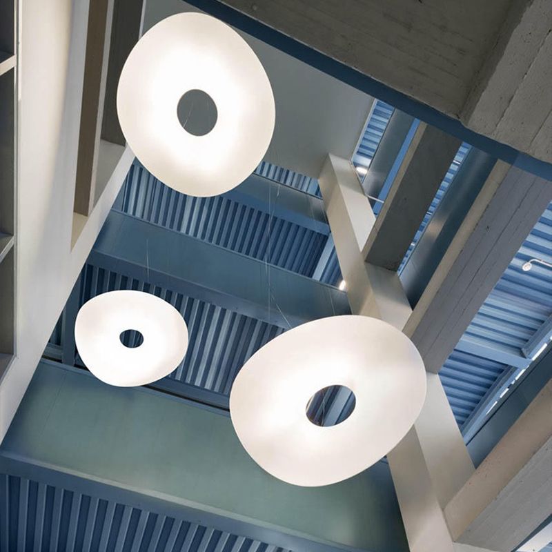 Lámpara colgante de LED de estilo simple moderno dormitorio de la sala de estar colgante