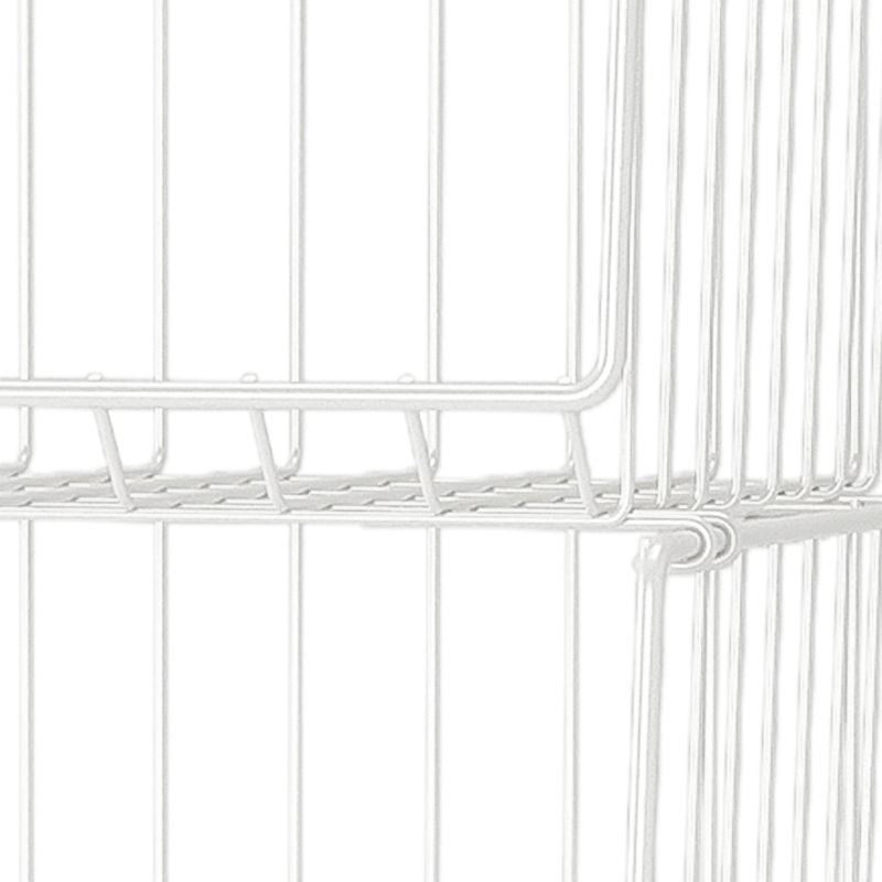 Zeitgenössischer Stil Metal Geometrisches Bücherregal geschlossen Back Bücherregal